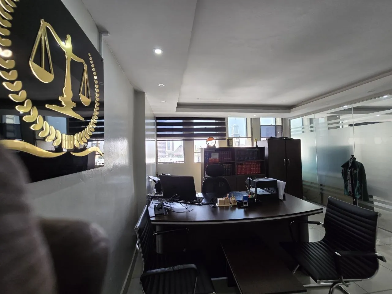 A partner's office at YMA Law Advocates LLP, Nairobi